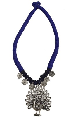 Taj Pearl Taj Pearl Designer Tribal Necklaces Alloy Pendant