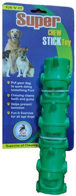 

Goofy Tails Super Squeaky Stick Rubber Chew Toy For Dog