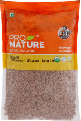 

Pro Nature Organic Masoor Dal Black (Whole, 500 g)