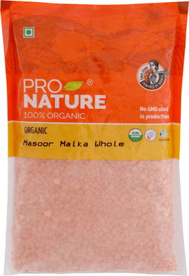 

Pro Nature Organic Masoor Dal Yellow (Whole, 500 g)