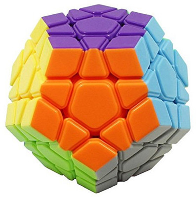 

INDIABUY MEGAMINX Stickerless Cube 3d Puzzle Brain Teaser Recommended Age 3-99years(1 Pieces)