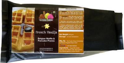 

La Casa Gelato French Vanilla Belgian Waffle Multigrain Premix 400 g