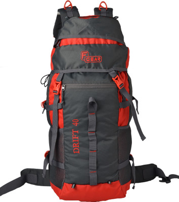 

F Gear Drift Rucksack - 40 L(Grey, Red)