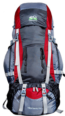 

hiker's way HW-7001 Rucksack - 70 L(Red)