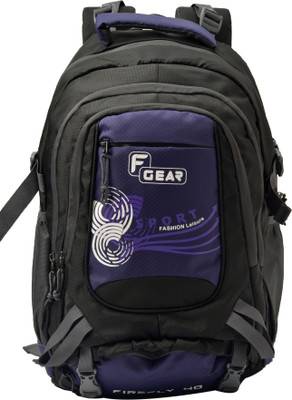 

F Gear Firefly V2 Blk Prp Diamond Rucksack - 40(Black, Purple)