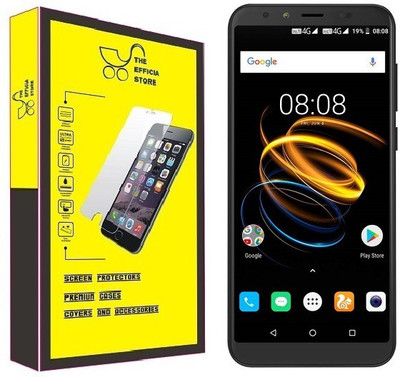Efficia Tempered Glass Guard for iVooMi i2 Lite(Pack of 1)