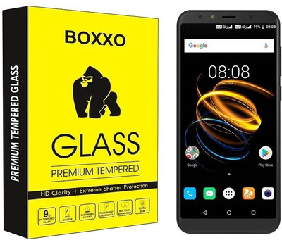 Boxxo Tempered Glass Guard for iVooMi i2 Lite(Pack of 1)