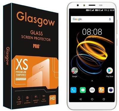 Glasgow Tempered Glass Guard for iVooMi i2 Lite(Pack of 1)