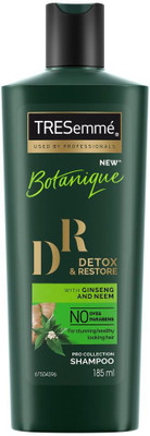 

TRESemme Detox & Restore Shampoo- No Parabens, No Dyes(185 ml)