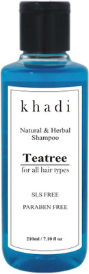

Khadi Tea Tree Herbal Shampoo- (SLS & Paraben Free)(210 ml)