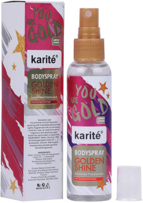 

KASCN ORIGINAL HIGH QUALITY KARTIKE BODYSPRAY GOLDEN SHINE FUNKELNDER FRISCHE-KICK MIT GOLDSCHIMMER FOR ALL SKIN TONE(TRANSPARENT)