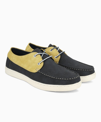 

Peter England PE PFFL31798004 Boat Shoes For Men(Grey, Yellow, Navyblue