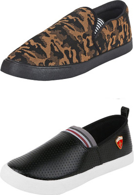 

Wwodcell Loafers For Men(Multicolor, Brown