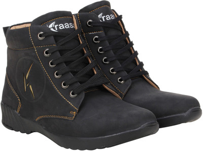 

Kraasa Biker Casuals For Men(Black