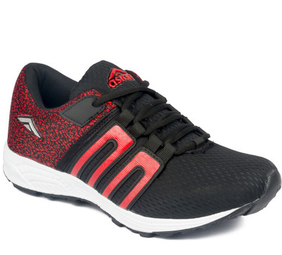 

Asian Running Shoes For Men(Black, Red