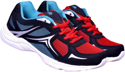 

Begone Krish Blue Running Shoes For Men(Red