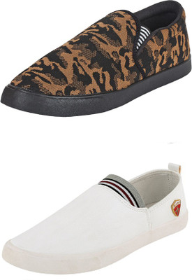 

Trenqs Loafers For Men(Multicolor, Brown