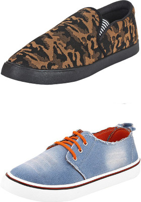 

Trenqs Loafers For Men(Multicolor, Brown