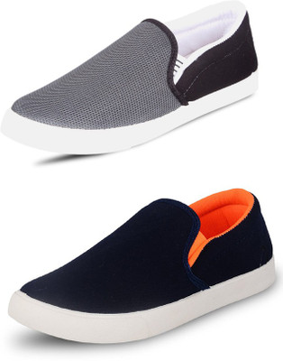 

Wwodcell Loafers For Men(Multicolor, Grey