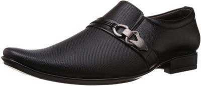 

Gubatti Men's Formal Shoes Slip On For Men(Black