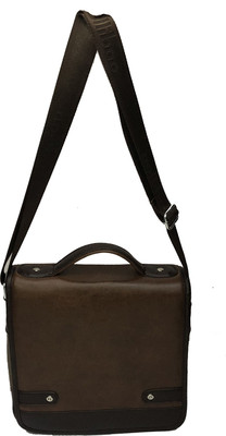

Cp Bigbasket Men & Women Formal Brown Leatherette Sling Bag