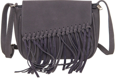 

peaubella Women Casual Grey Felt Sling Bag