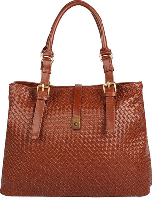 

Beau Design Women Casual Brown PU Shoulder Bag