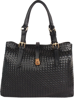 

Beau Design Women Casual Black PU Shoulder Bag