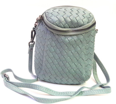 

CrazyHut Girls Casual Green PU Sling Bag