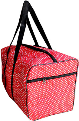 

HD Beautiful print cloth Travel Duffel Bag Small Travel Bag - Length:19 Inch, Height:11 Inch and Width:8 Inch:(Pink)