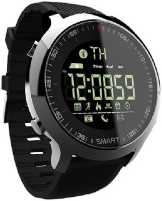 

OUTSMART OSX18 High quality Sports Smart Band with Pedometer IP68 Waterproof Fitness Tracker with call & SMS notification for IOS and Android (Black Strap)(Black Strap, Size : Free Size)