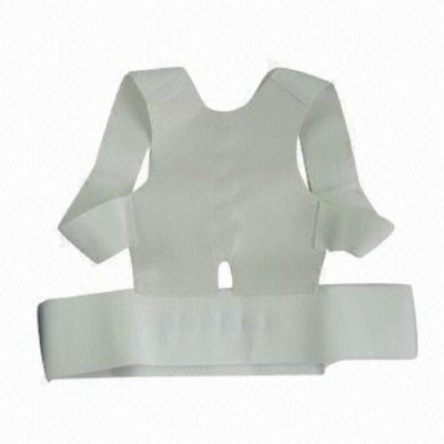 

Maison & Cuisine Power Magnetic Posture Support Corrector Back Brace Belt-L(400) Back & Abdomen Support (L, White)