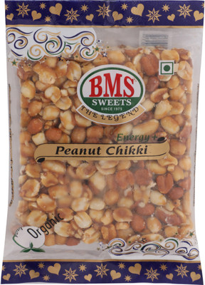 

BMS Sweets Organic Peanut Chikki(100 g, Pouch)