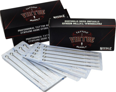 

Virtue (1205 RL) Disposable Round Liner Tattoo Needles(Pack of 50)