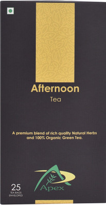 

Apex AFTERNOON TEA Assorted Herbal Tea Bags Box(25 Bags)