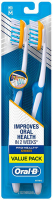 

Oral-B Pro-Health Clinical Pro-Flex Medium Toothbrush 2 Count Medium Toothbrush(Pack of 2)