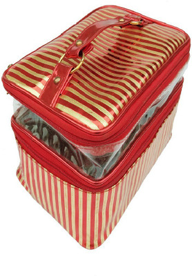 

napurse Make Up Kit, Vanity Kit, Cosmetic Kit,... 2 Vanity Box(Red)