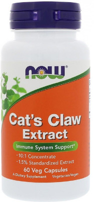 

Now Foods Now Foods, Cat's Claw Extract, 60 Veg Capsules(60 No)