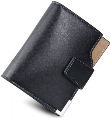 

DALUCI Men Black Genuine Leather Wallet(9 Card Slots)