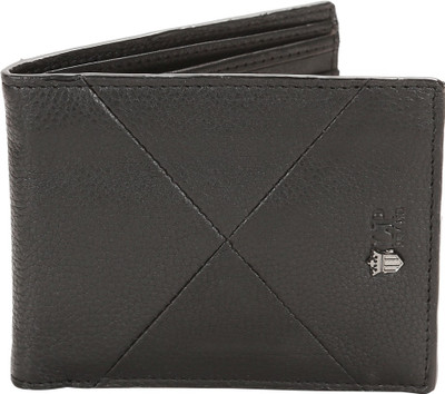 

Louis Philippe Men Casual Black Genuine Leather Wallet(4 Card Slots)