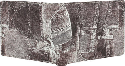 

SAMTROH Men Multicolor Artificial Leather Wallet(5 Card Slots), Grey