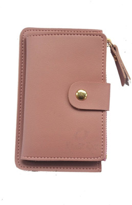 

JG Shoppe Women Casual Pink Artificial Leather Wallet(3 Card Slots)