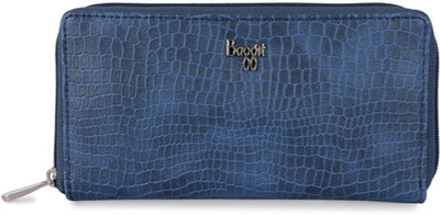 

Baggit Women Casual Blue Artificial Leather Wallet(6 Card Slots)
