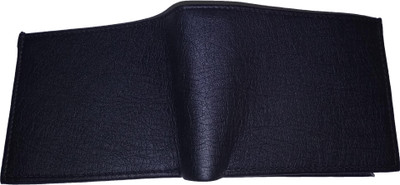 

MVD Men Black Artificial Leather Wallet(6 Card Slots)