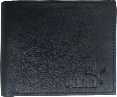 

Puma Men Casual Black Genuine Leather Wallet(6 Card Slots)
