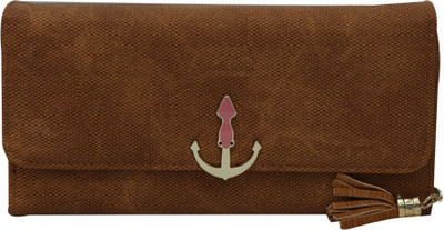 

Bee fashionable Women Tan Artificial Leather Wallet(4 Card Slots), Trendy tan
