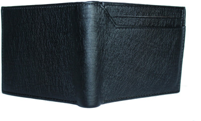 

samtroh Men Black Artificial Leather Wallet(5 Card Slots)