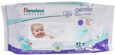 

Himalaya Gentle Baby Wipes 72 Pieces with Free 12 Pieces Wipes(72 Pieces)