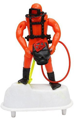 

shalimar pets Scuba Diver Aquarium Fish Tank Decoration Ornament Aquarium Tool