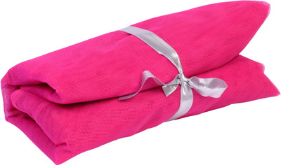 

Vardhman Decoration Net Fabric, color Magenta (Dark Pink), Heavy Quality 42 inches Width,9 Mts, Used In Fancy Gift Wrapping, Decorations, Room Decorations Etc.